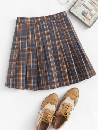 plaid skirt 2